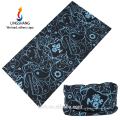 Faça seu próprio design ao ar livre usando lenço de poliéster multifuncional pescoço tubo bandana sem costura personalizada